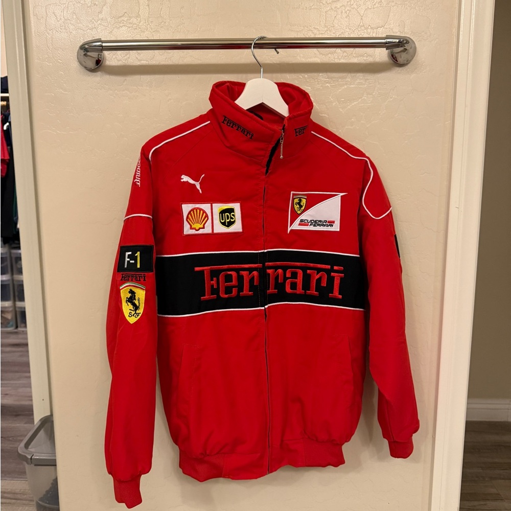 Ferrari Red Racing Jacket